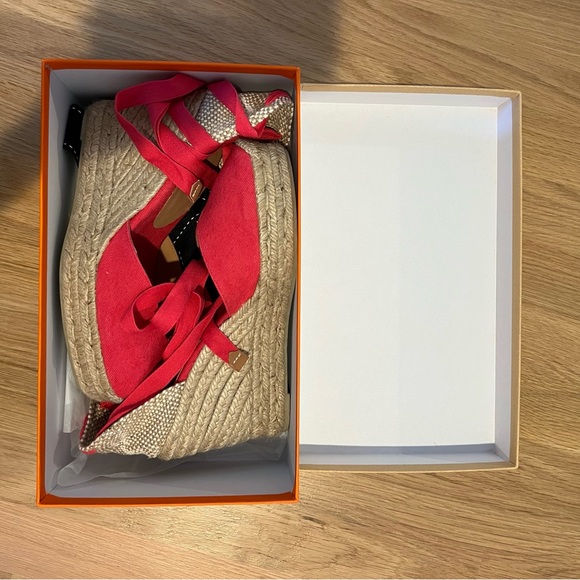 Castaner Chiara Red Espadrilles - Picture 7 of 7